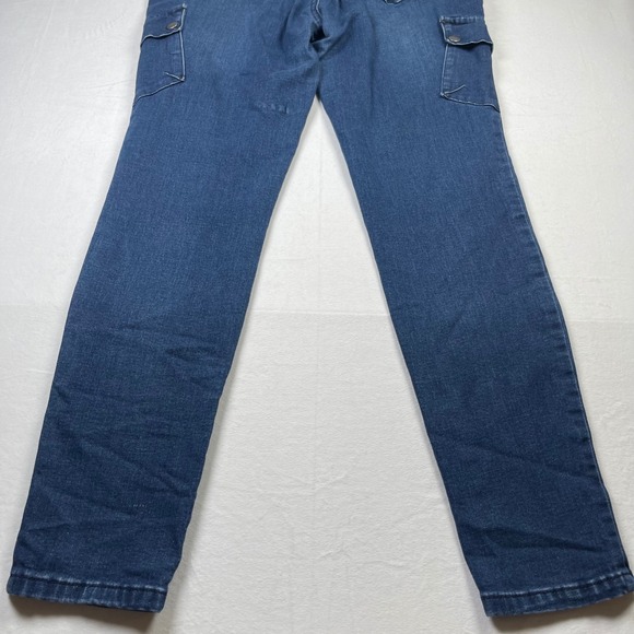 Style & Co DENIM Jeggings Women's Size 8 Blue Stretch Cargo Skinny Jeans - Picture 11 of 13